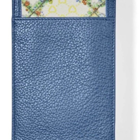 Brighton Vintage Love Floral Crossbody Bag - Navy and Multicolor - Picture 3 of 5